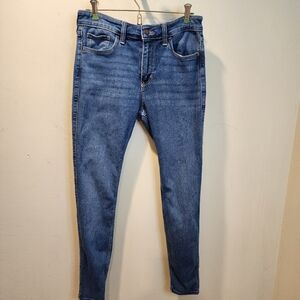 HOLLISTER Highrise Superskinny  Trendy Blue Skinny Jeans 28R